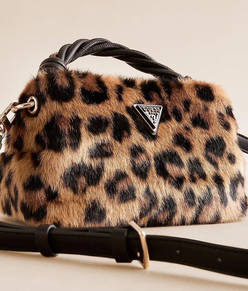 Shaida Leopard Crossbody Purse