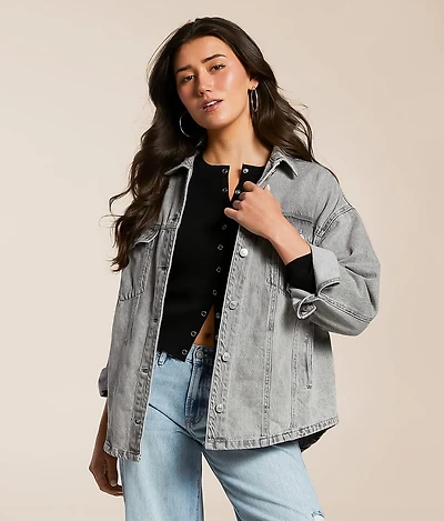 Washed Denim Jacket