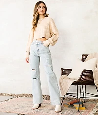 High Rise Straight Jean
