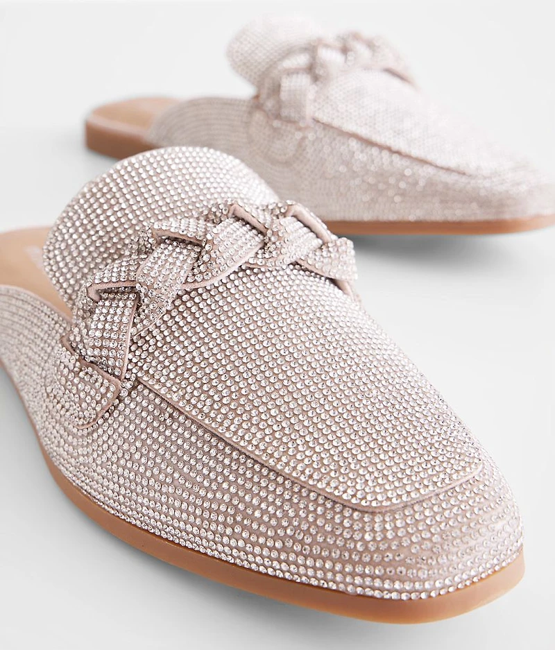 Classic Rhinestone Mule Shoe