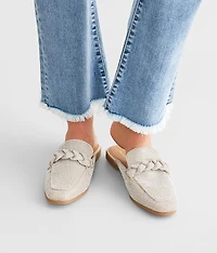 Classic Rhinestone Mule Shoe
