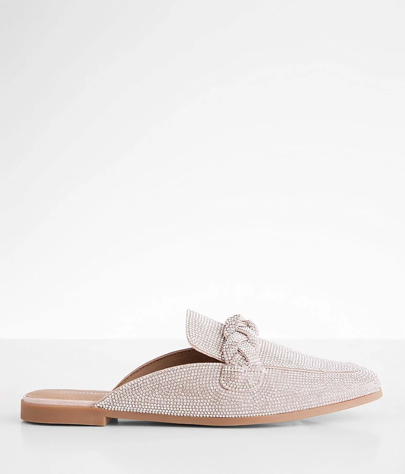 Classic Rhinestone Mule Shoe