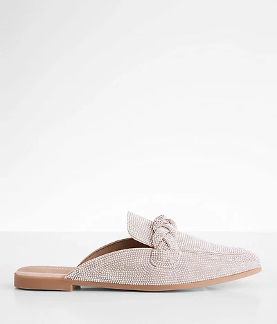 Classic Rhinestone Mule Shoe