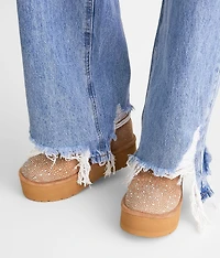 Easehr Rhinestone Ankle Boot
