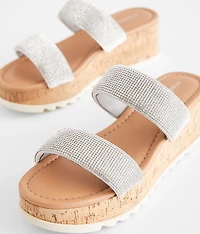 Emmit Glitz Wedge Sandal