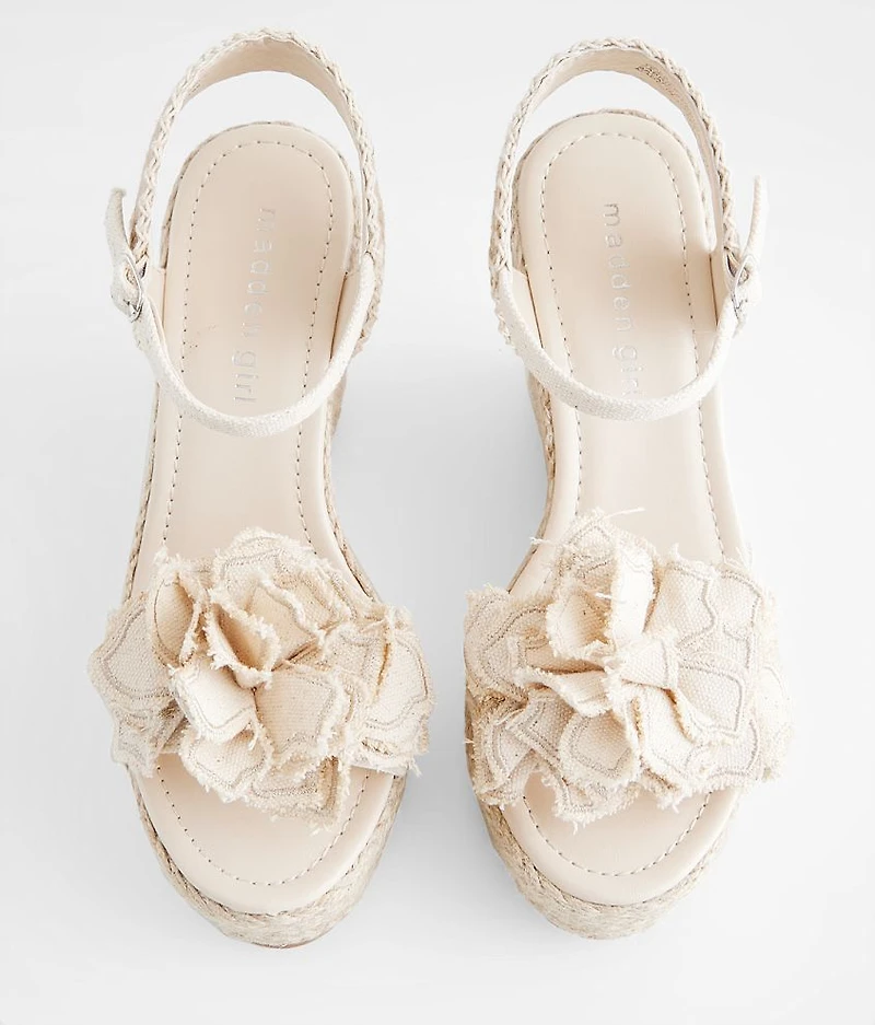 Nala Rosette Espadrille Wedge Sandal