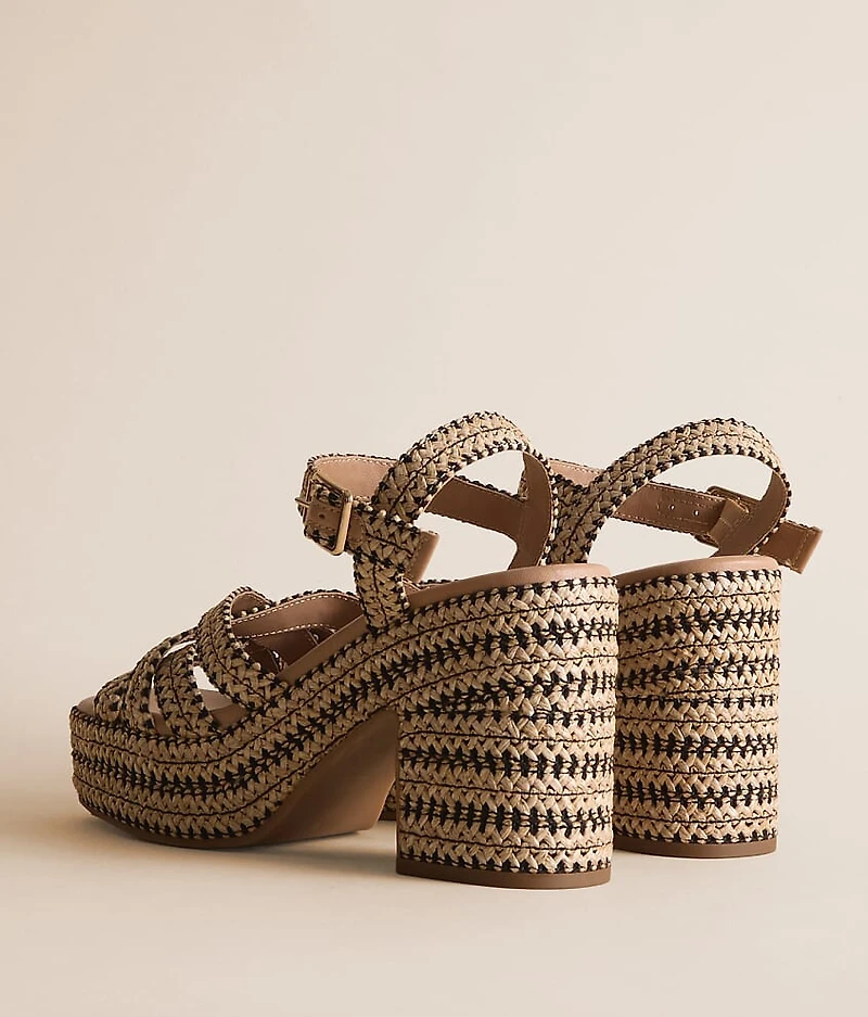St. Barts Raffia Sandal