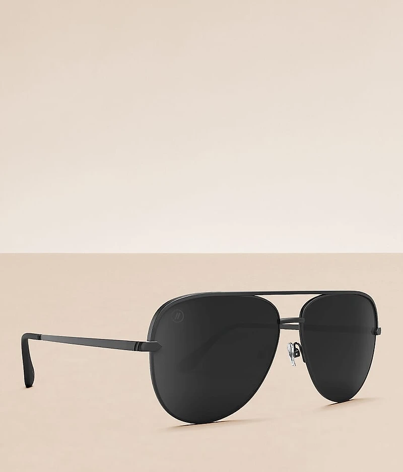 Shadow Assertive Style Aviator Polarized Sunglasses