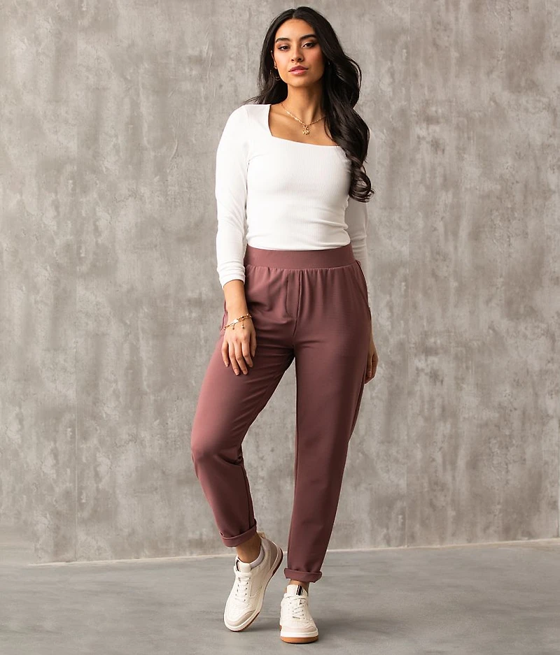 Ribbed Jogger