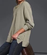 Ribbed Pullover