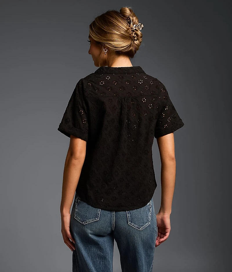 Refined Edit - Eyelet Blouse