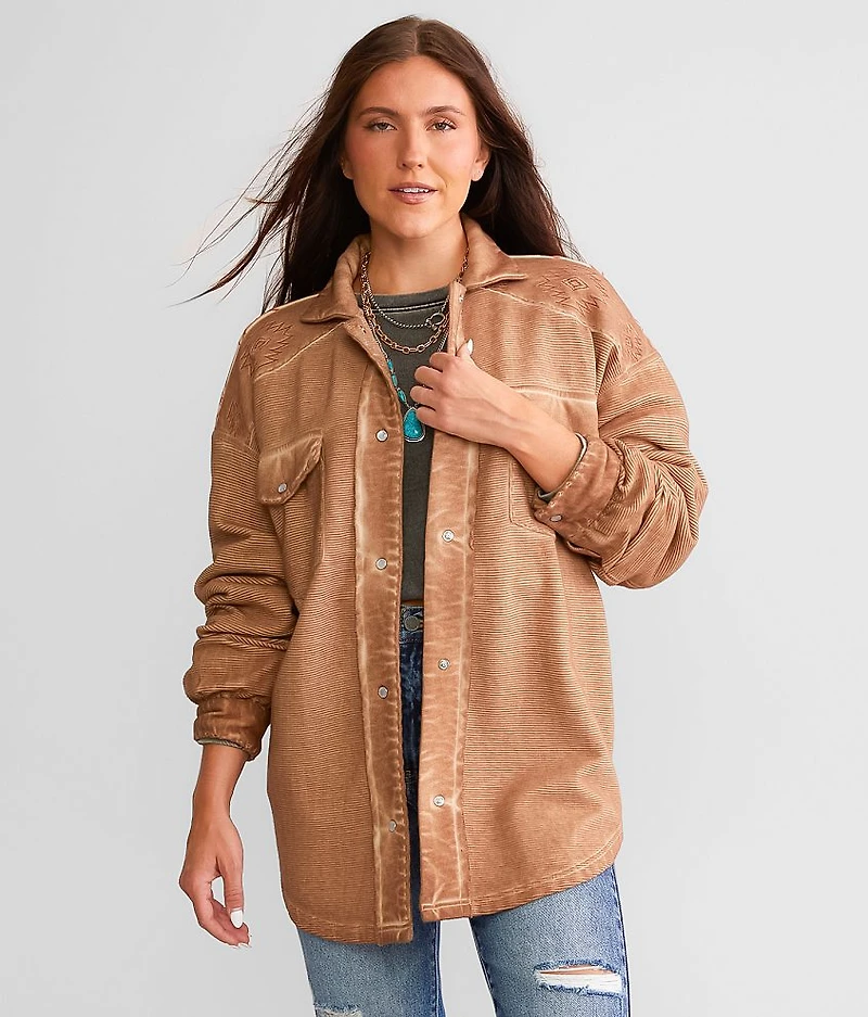 Textured Shacket