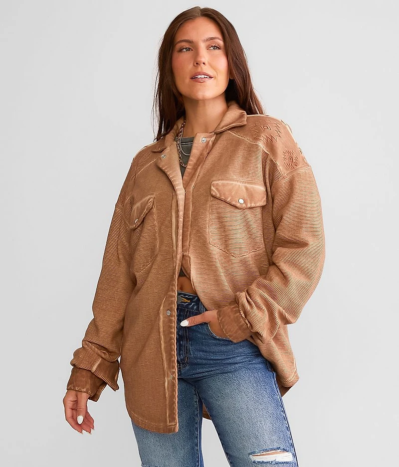 Textured Shacket