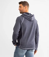 Kirby Thermal Henley Hoodie