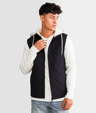 Quilted Canvas Hooded Vest
