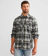 Brushed Flannel Athletic Shirt
