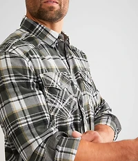 Brushed Flannel Athletic Shirt