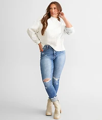 Mock Neck Pullover