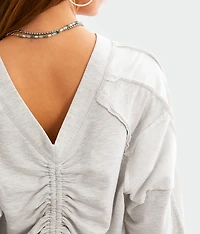 Two-Way Cinch Tie Top