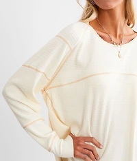 Waffle Knit Top
