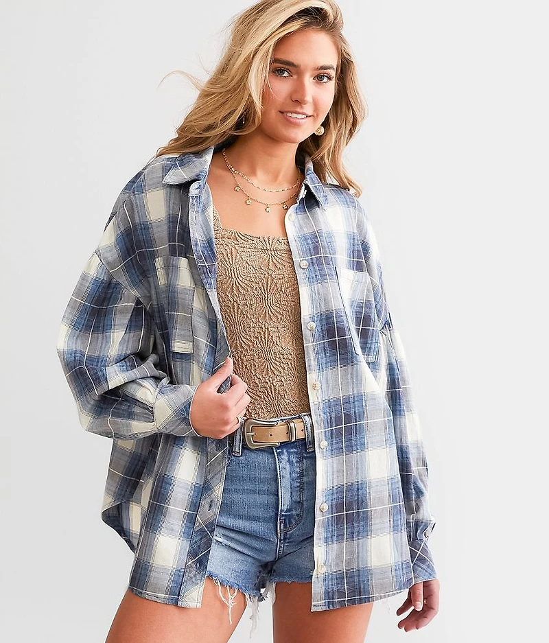 Plaid Boyfriend Shirt