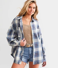 Plaid Boyfriend Shirt