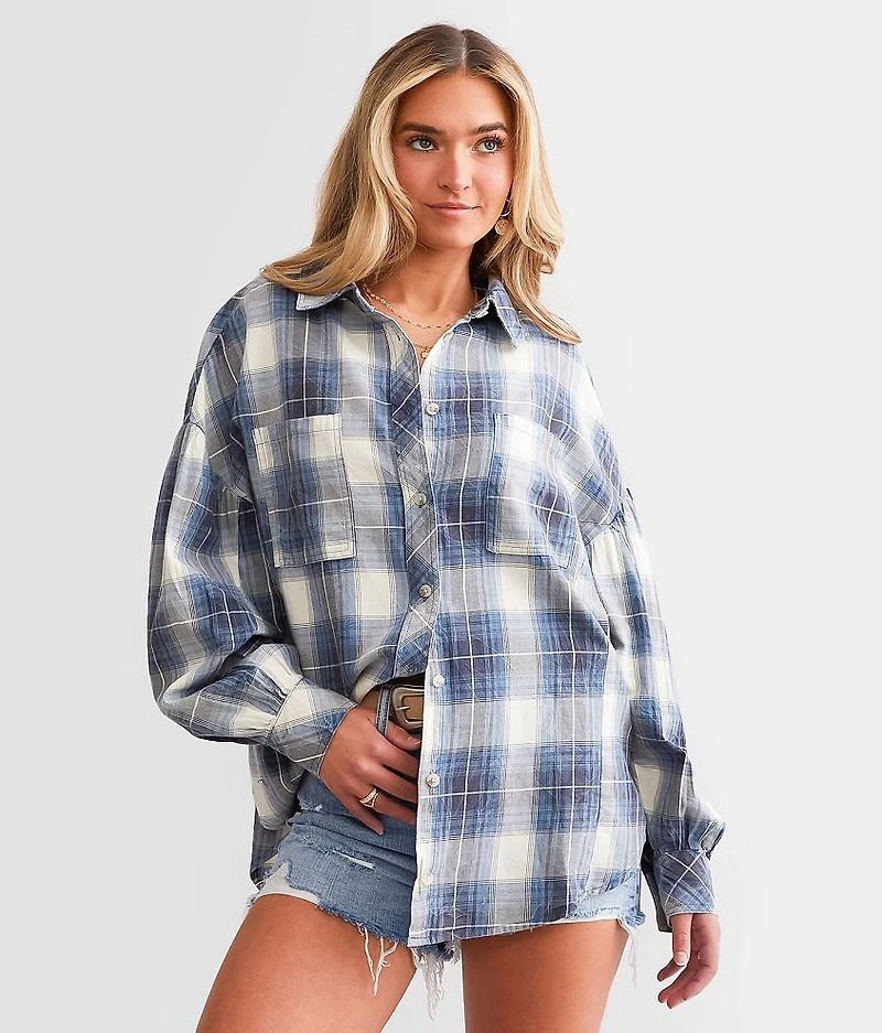 Plaid Boyfriend Shirt