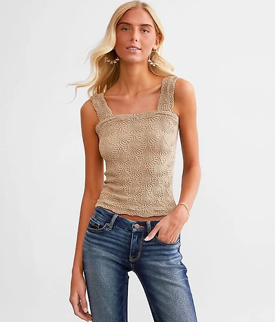 Textured Tank Top