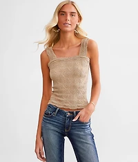 Textured Tank Top