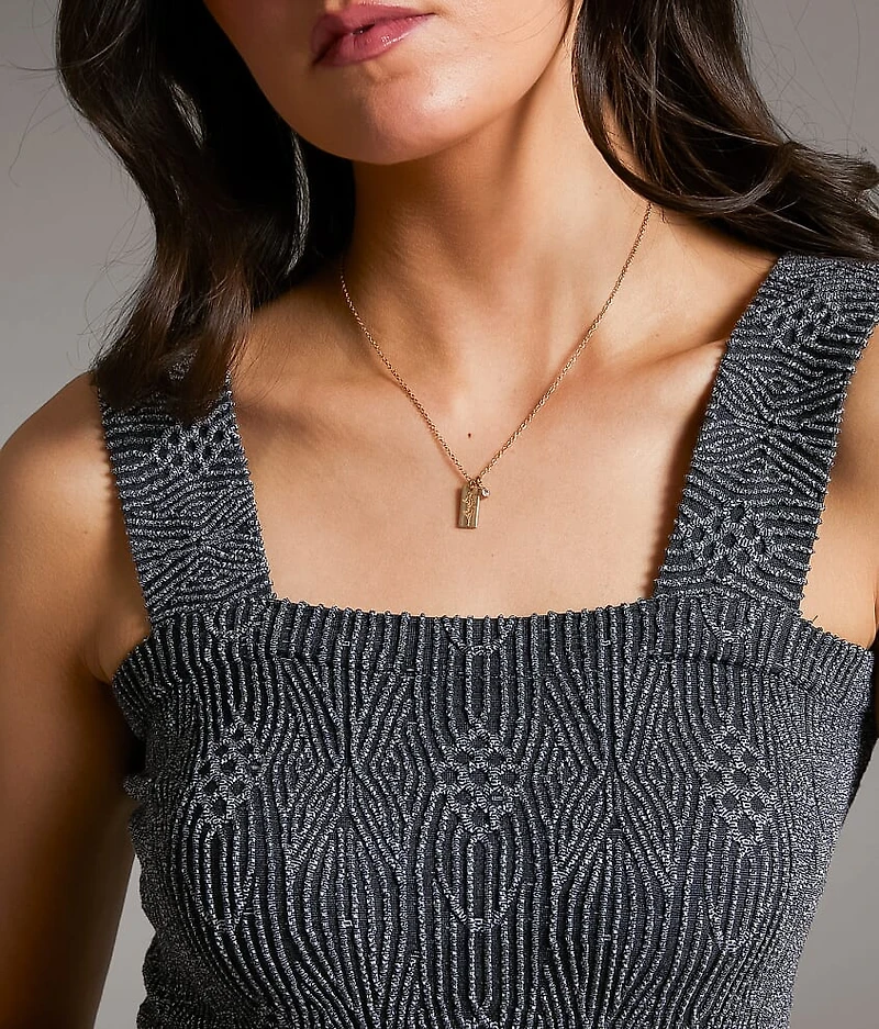 Textured Tank Top