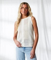 Resort Edit - Crochet Tank Top