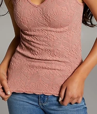Textured Tank Top