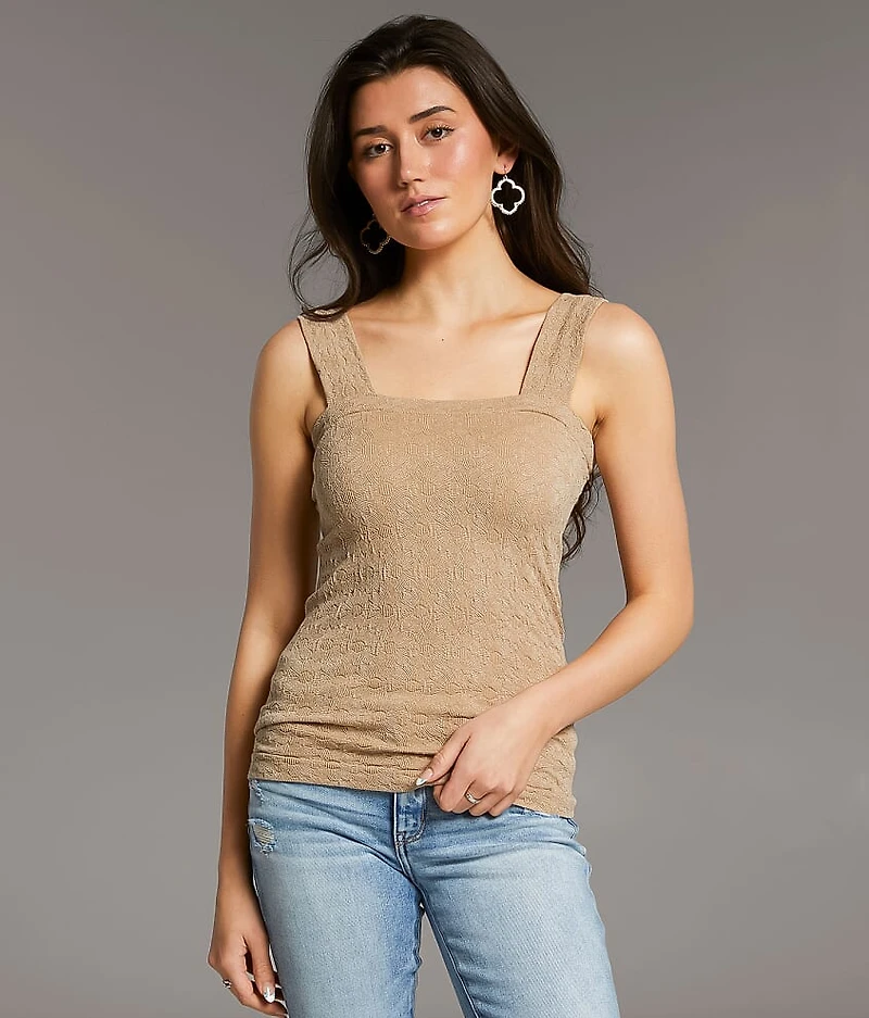 Floral Textured Top