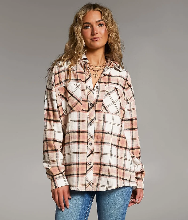 Flannel Boyfriend Shirt