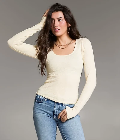 Seamless Floral Top