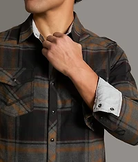 Brushed Plaid Standard Shirt