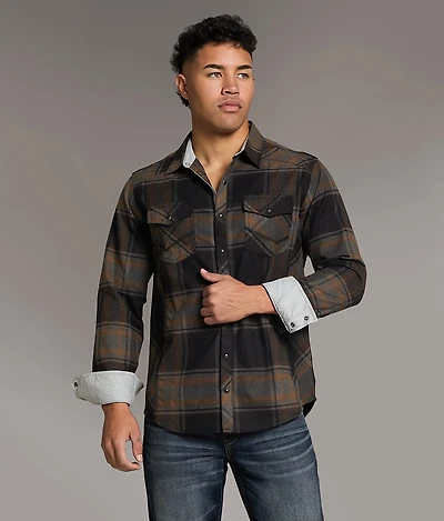 Brushed Plaid Standard Shirt
