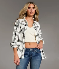 Eased Plaid Shirt