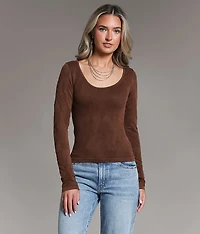Floral Textured Top