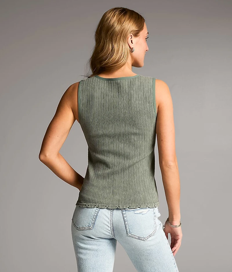 Textured Tank Top