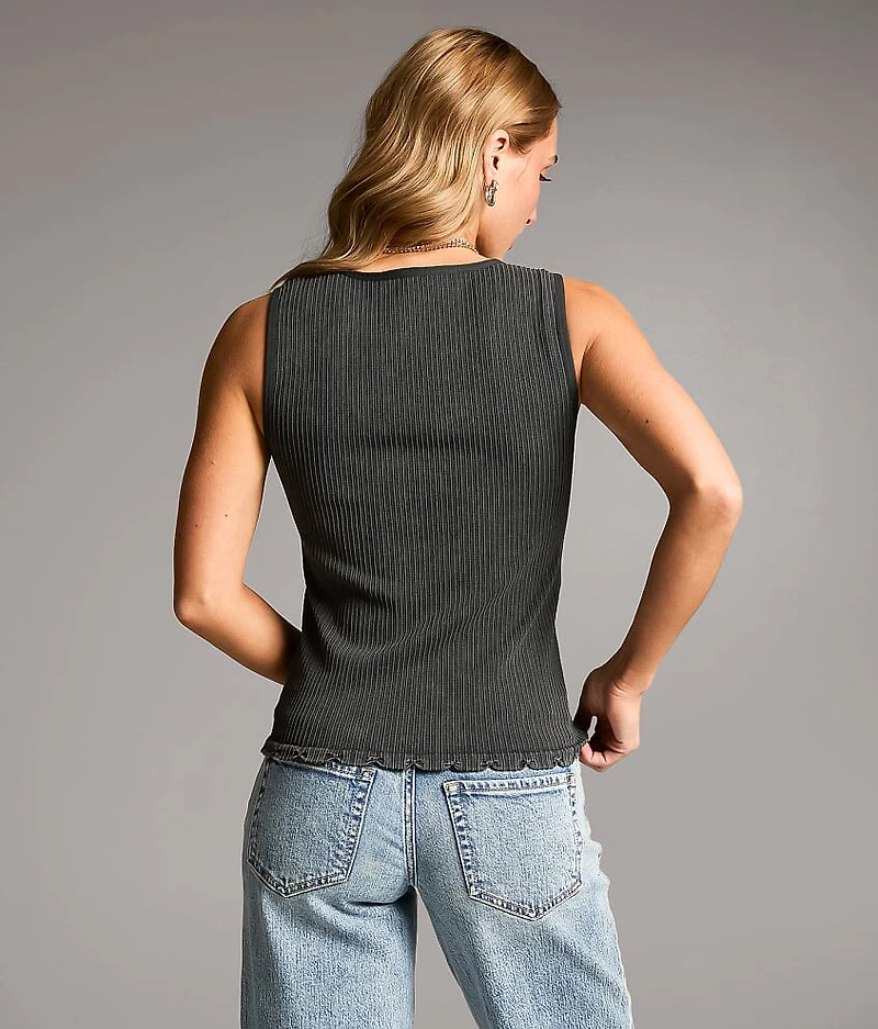 Textured Tank Top