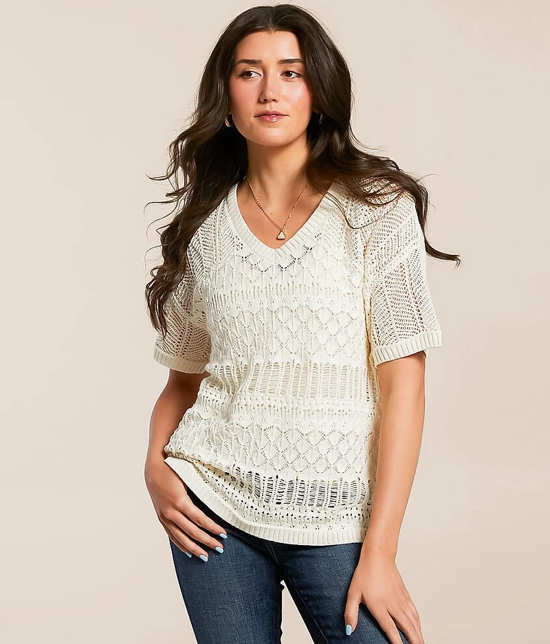 Multi Stitch Sweater