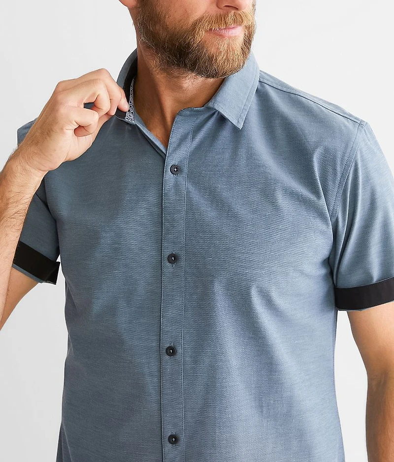 Marled Performance Stretch Shirt