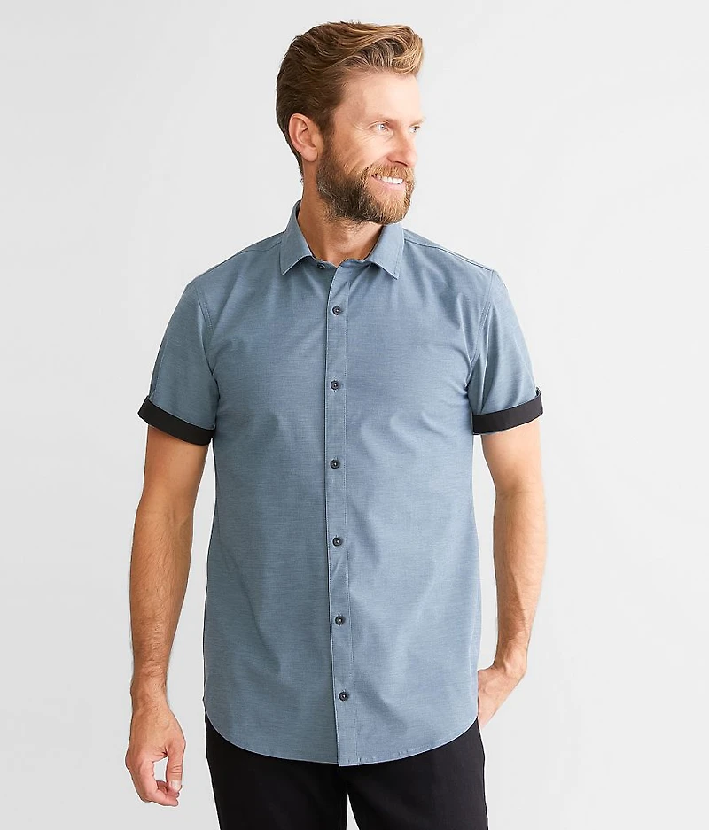 Marled Performance Stretch Shirt