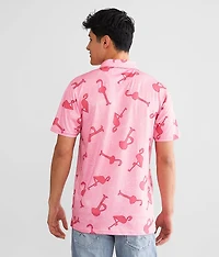 Flamingo Performance Stretch Polo