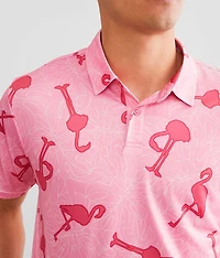 Flamingo Performance Stretch Polo