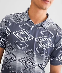 Southwestern Performance Stretch Polo