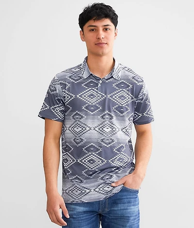 Southwestern Performance Stretch Polo