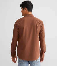 Striped Performance Stretch Shirt
