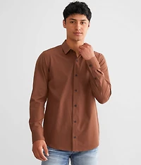 Striped Performance Stretch Shirt
